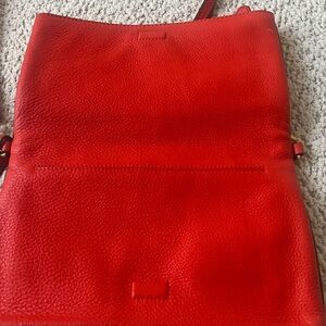 Tory Burch red/orange crossbody